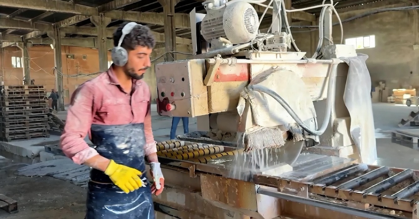 Midyat'ta çıkarılan Katori taşı Avrupa ve Arap ülkelerine ihraç ediliyor