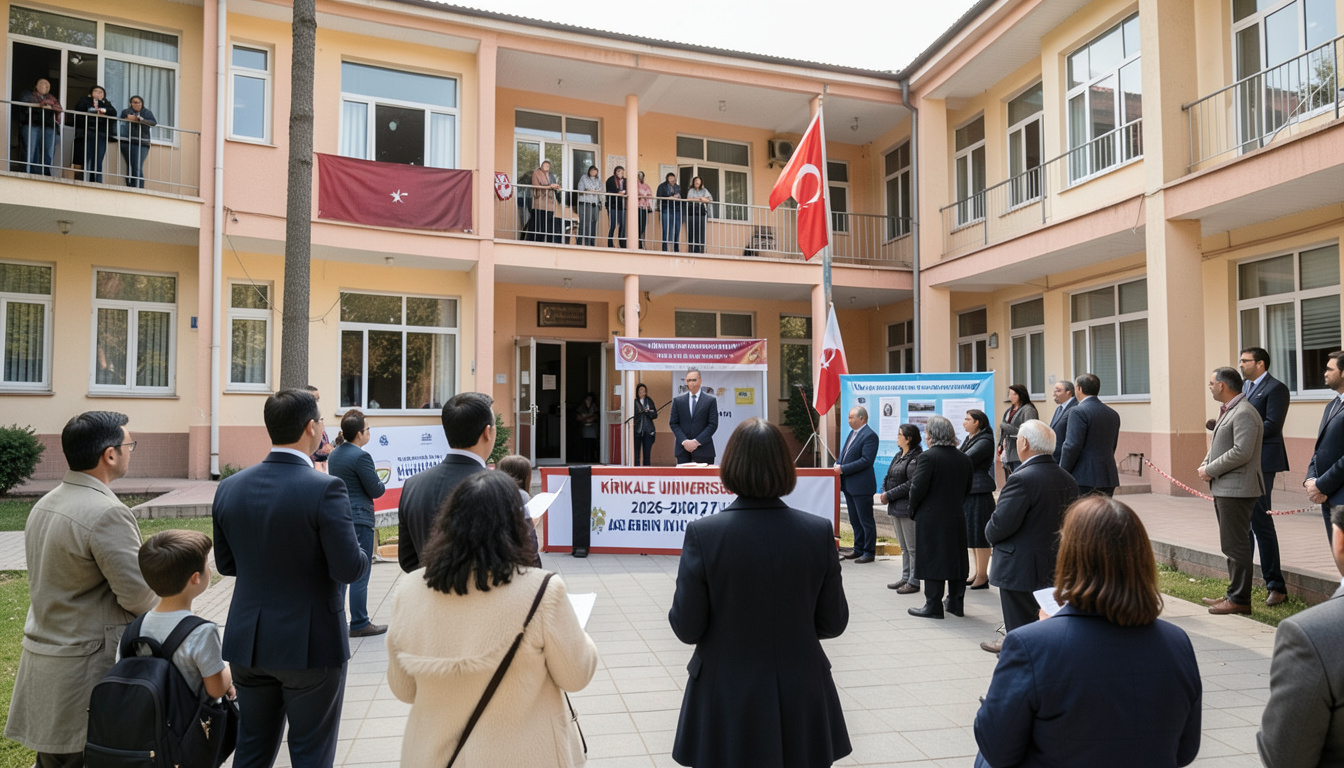 Kırıkkale Üniversitesinde 2026-2027 akademik yılı açılış töreni yapıldı