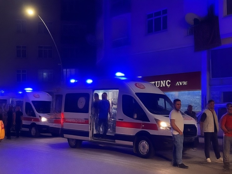 Elazığ'da üç aracın karıştığı zincirleme kazada 2 kişi yaralandı