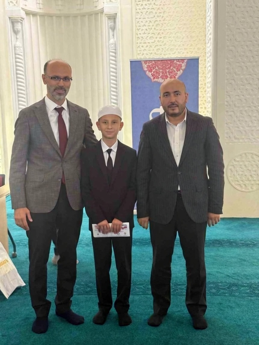 Ahmet Çakır Kur'an-ı Kerim'i Güzel Okuma Yarışması'nda Ege ikincisi oldu