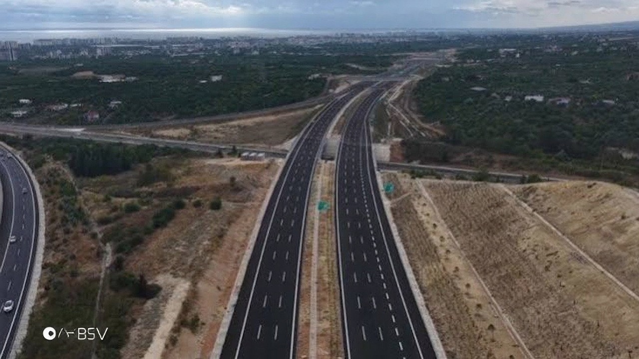 Çeşmeli-Kızkalesi Otoyolu 19 Ekim gece yarısı trafiğe açılıyor