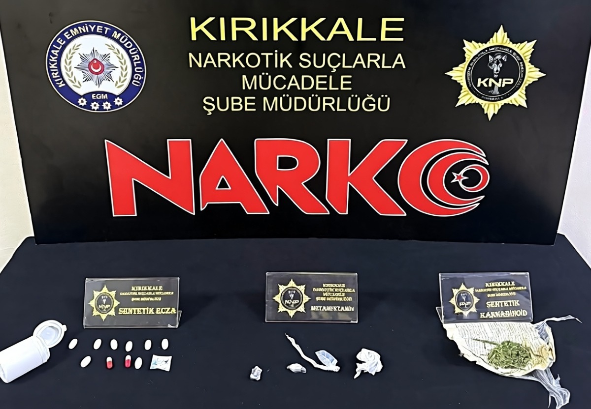 Kırıkkale'de düzenlenen asayiş uygulamalarında 25 şüpheli tutuklandı