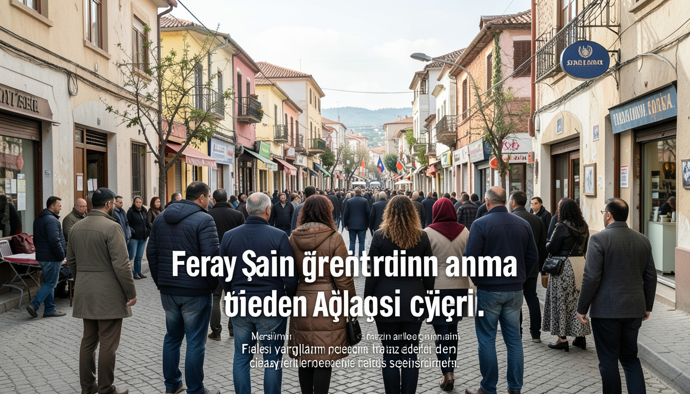 Feray Şahin için düzenlenen anma töreninde ailesinden adalet çağrısı yapıldı
