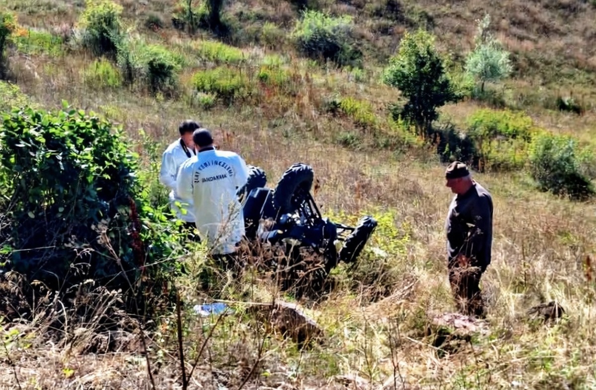Sivas'ta ATV şarampole devrildi: 73 yaşındaki sürücü yaşamını yitirdi