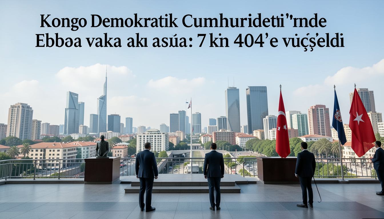 Kongo Demokratik Cumhuriyeti'nde Ebola vaka sayısı 3 bin 75'e yükseldi