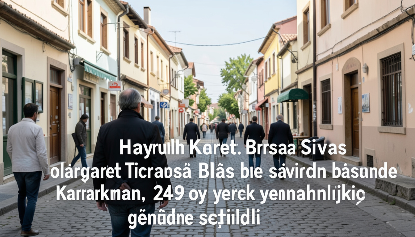 Hayrullah Karakaya Sivas Ticaret Borsası başkanlığına yeniden seçildi