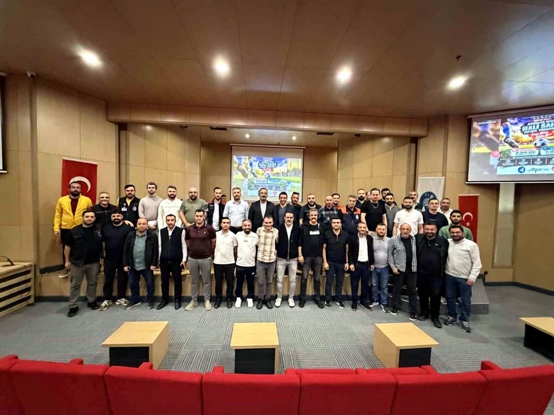 Çorum Belediyesi Birimler Arası Futbol Turnuvası'nda kuralar çekildi