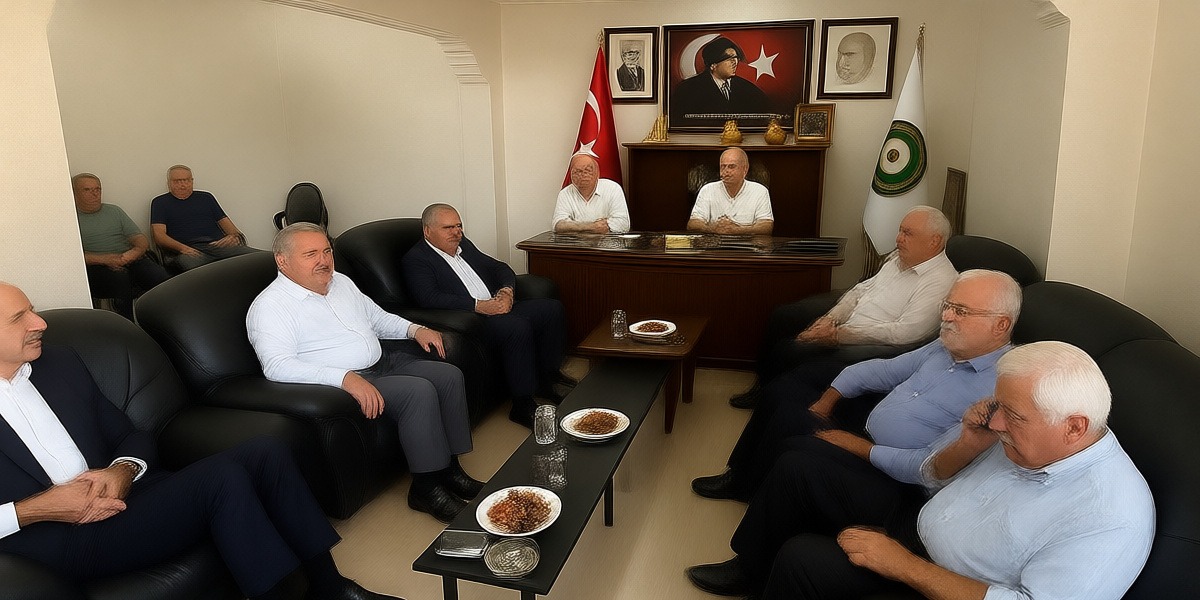 Adıyaman ziraat odaları Kahta'da çiftçi sorunlarını görüşmek üzere toplandı