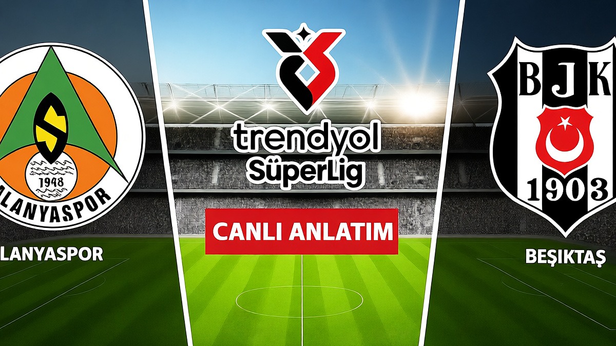 Beşiktaş, Süper Lig'in ikinci haftasında Alanyaspor deplasmanına çıkıyor