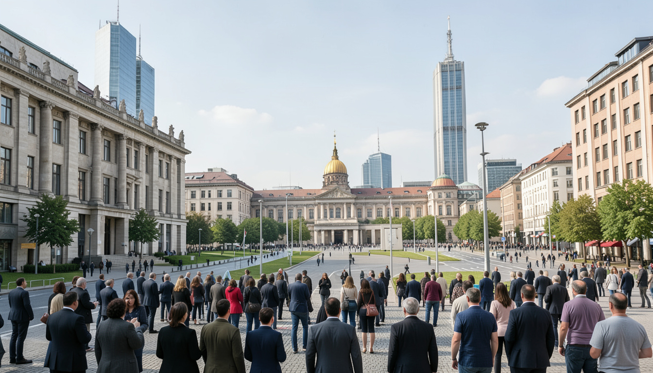 Berlin'de binlerce kişi Gazze'ye destek için sokağa çıktı