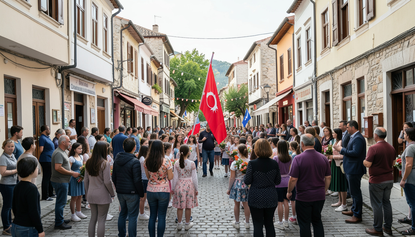 Bingöl'ün Solhan ilçesinde Cumhuriyet'in 103. yıl dönümü kutlandı