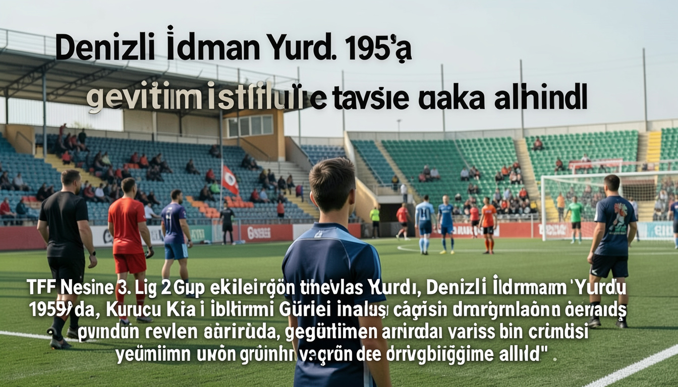 Denizli İdman Yurdu 1959'da mevcut yönetimin istifası yönünde tavsiye kararı alındı