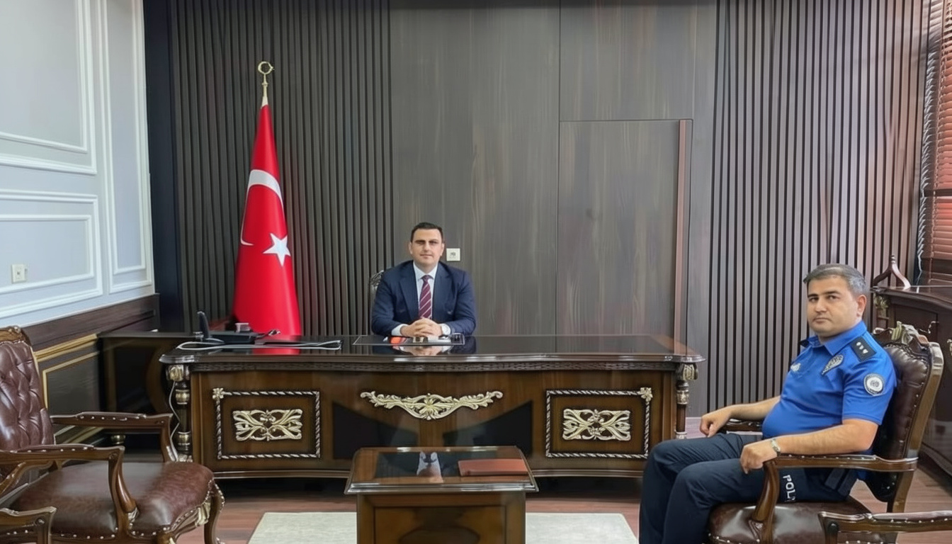 Araban İlçe Emniyet Amiri Ramazan Kartal görevine başladı