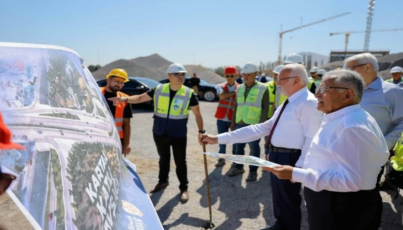 Kayseri'deki Kartal Katlı Kavşağı projesinde fore kazık çalışmaları tamamlanıyor