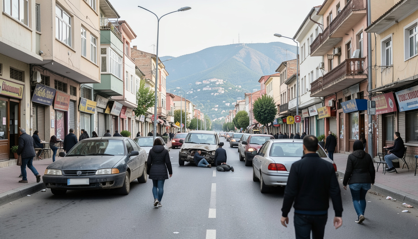 Düzce'de iki ayrı trafik kazasında 7 kişi yaralandı
