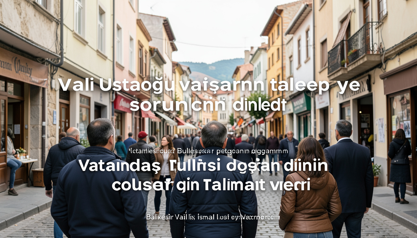 Vali Ustaoğlu vatandaşların talep ve sorunlarını dinledi