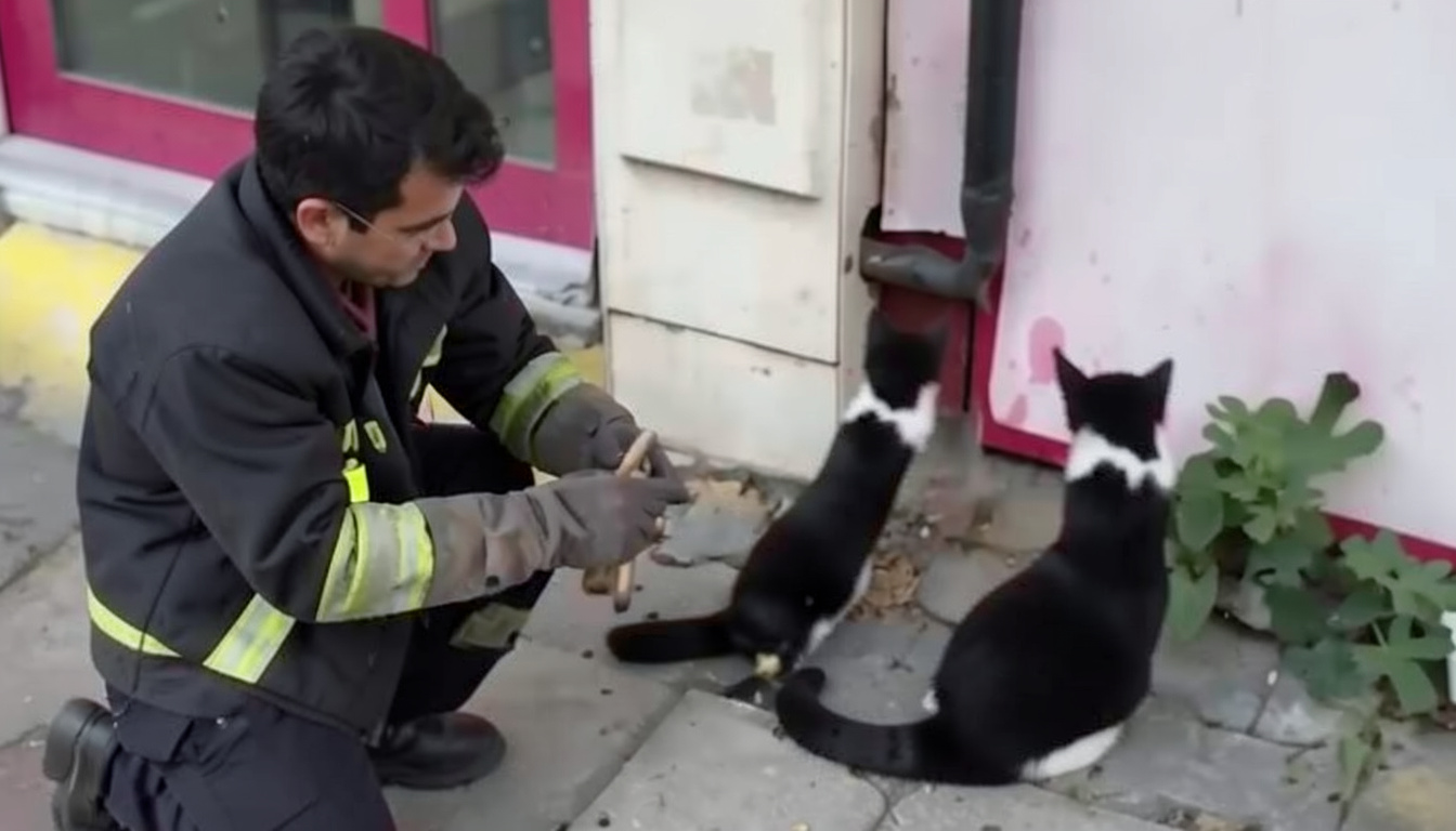 Çorlu'da doğalgaz kutusuna giren yılan ekiplerce yakalandı