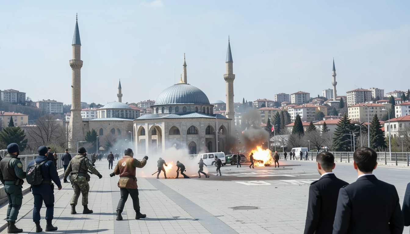 Pakistan'da cami yakınında patlayıcı yüklü araç infilak etti