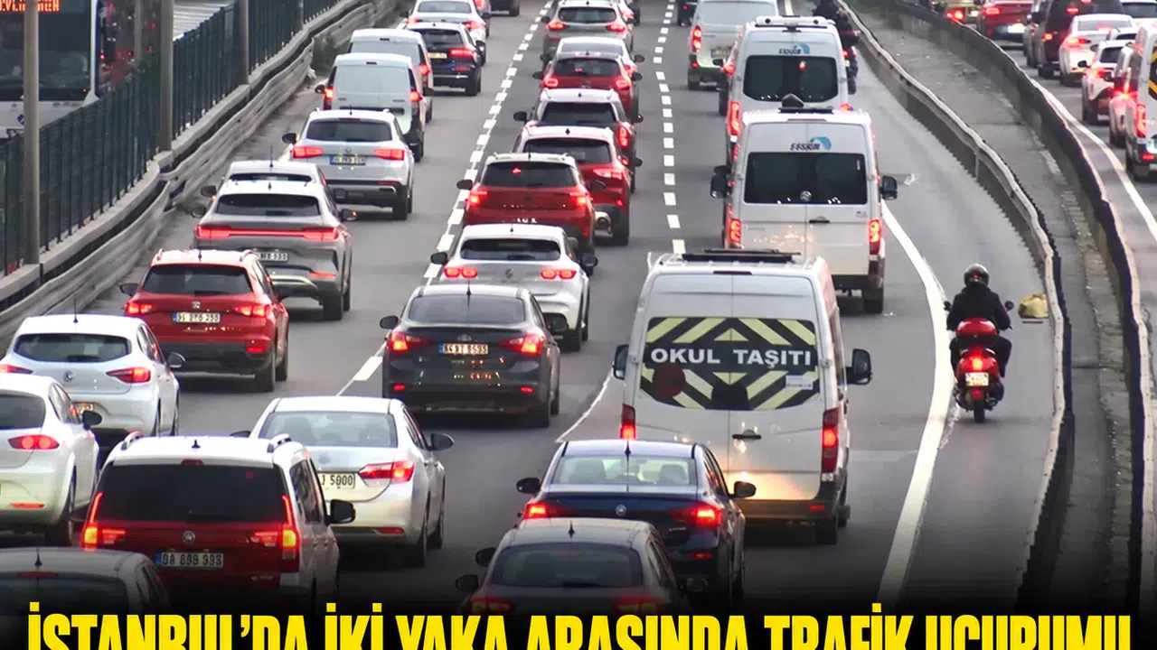 İstanbul'da haftanın ilk iş gününde sabah trafiği yoğun başladı