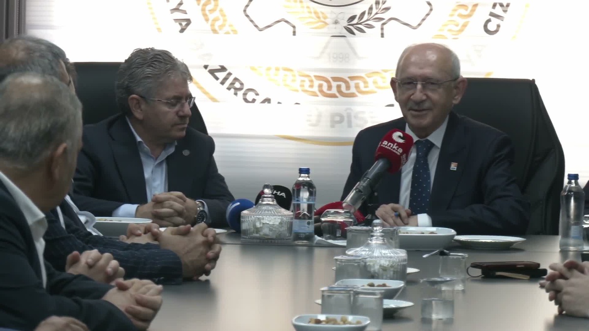 Kılıçdaroğlu Cizre'nin serbest bölge ilan edilmesini önerdi