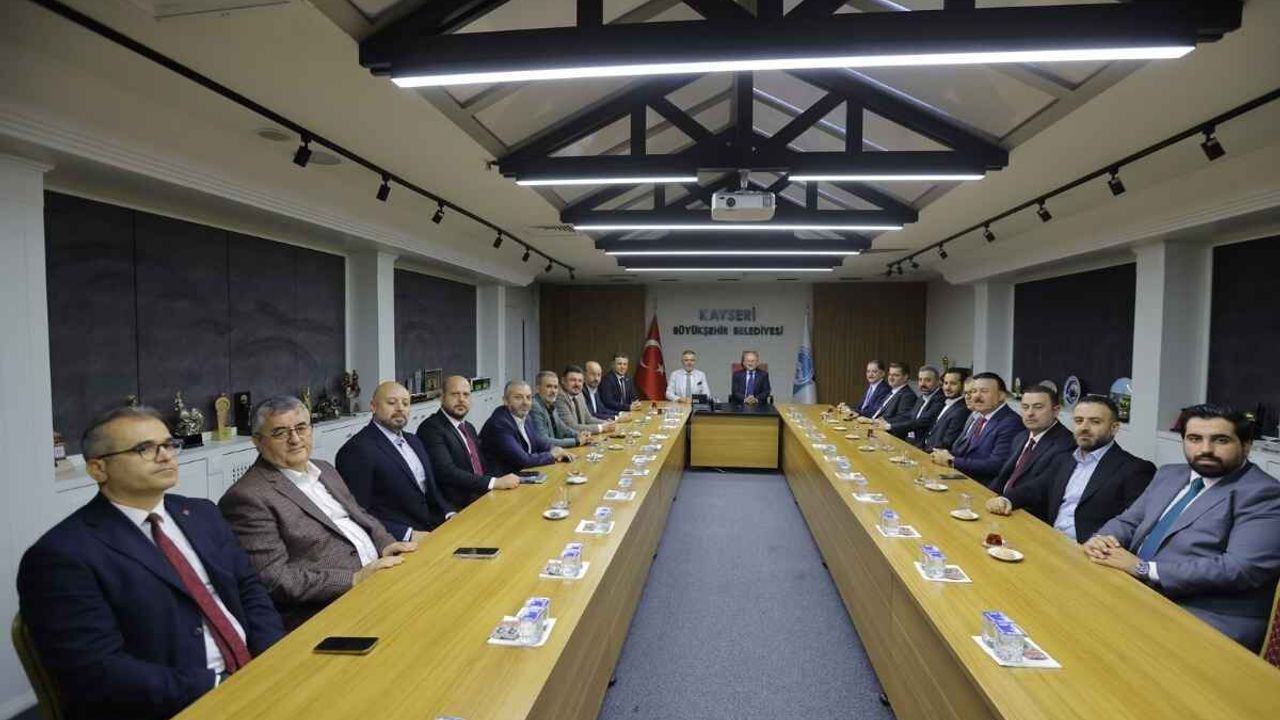 Kayseri ile Erbil arasında doğrudan uçuş ve kardeş şehir süreci görüşüldü