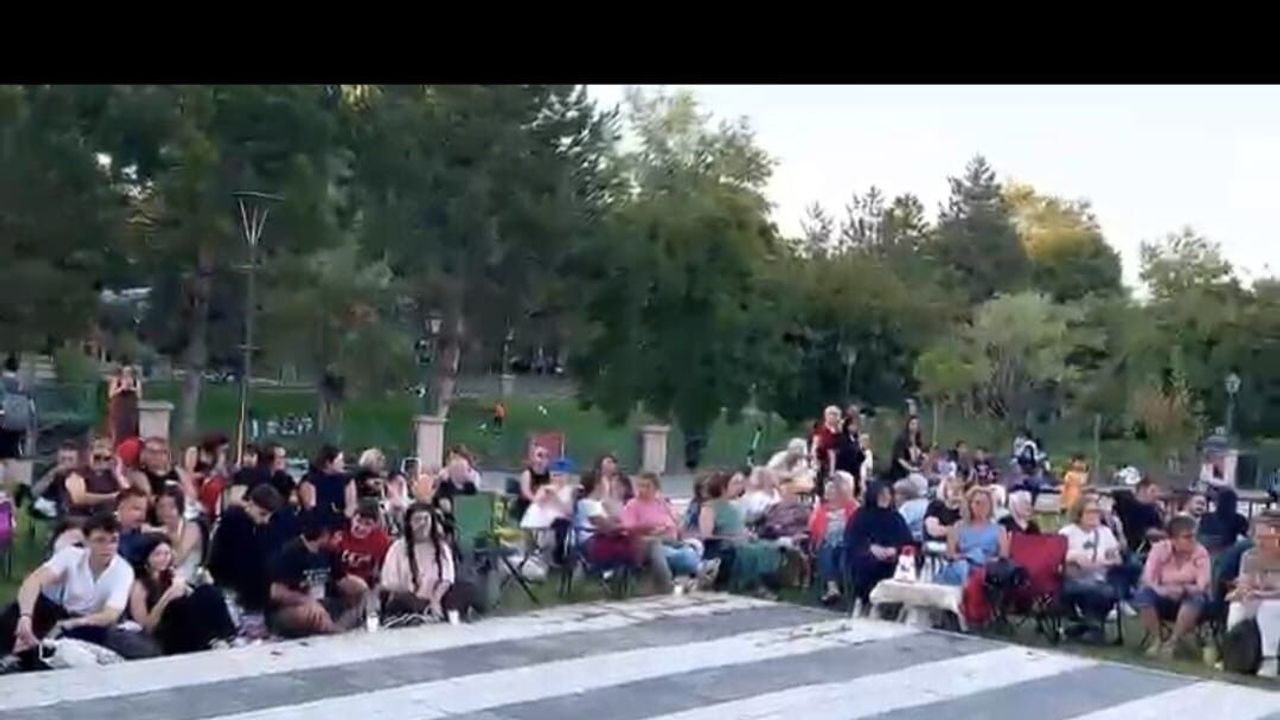 Eskişehir Kanlıkavak Parkı'nda doğa ve sanat temalı etkinlik düzenlendi