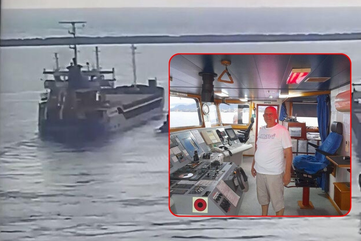 Silivri açıklarında batan geminin kaptanının cansız bedeni bulundu
