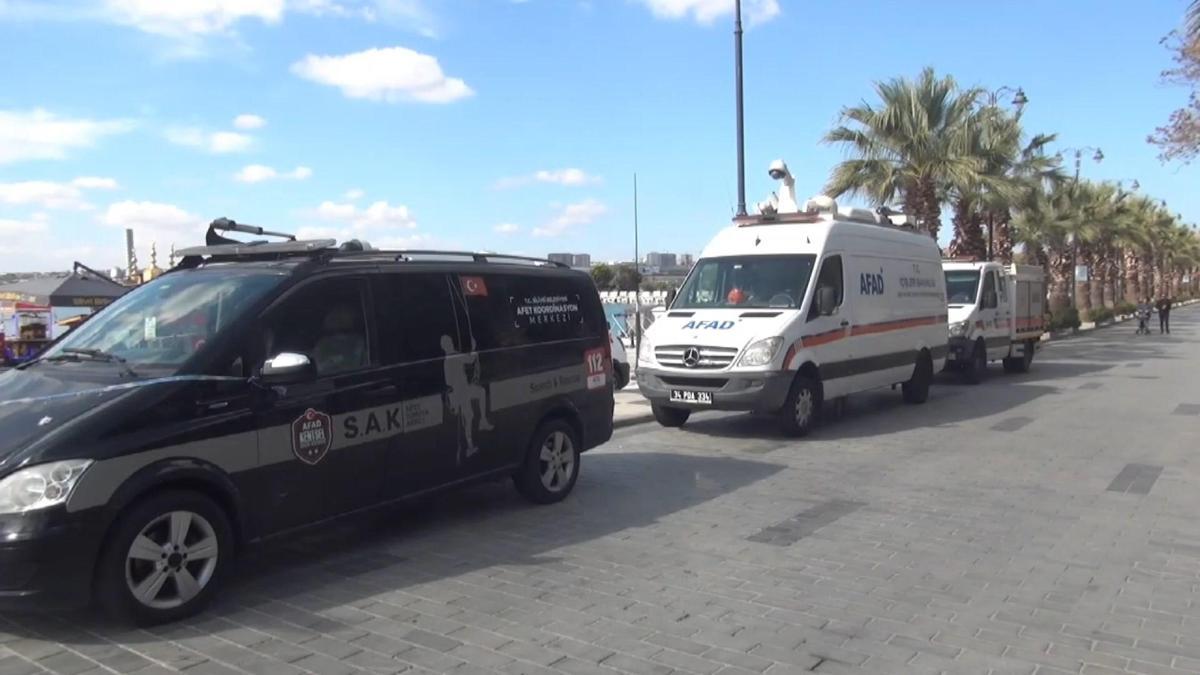 Silivri açıklarında batan gemideki mürettebatı arama çalışmaları sürüyor