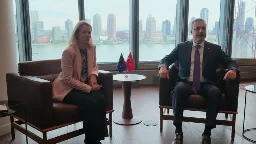 Bakan Fidan, AB Yüksek Temsilcisi Kallas ile New York'ta görüştü