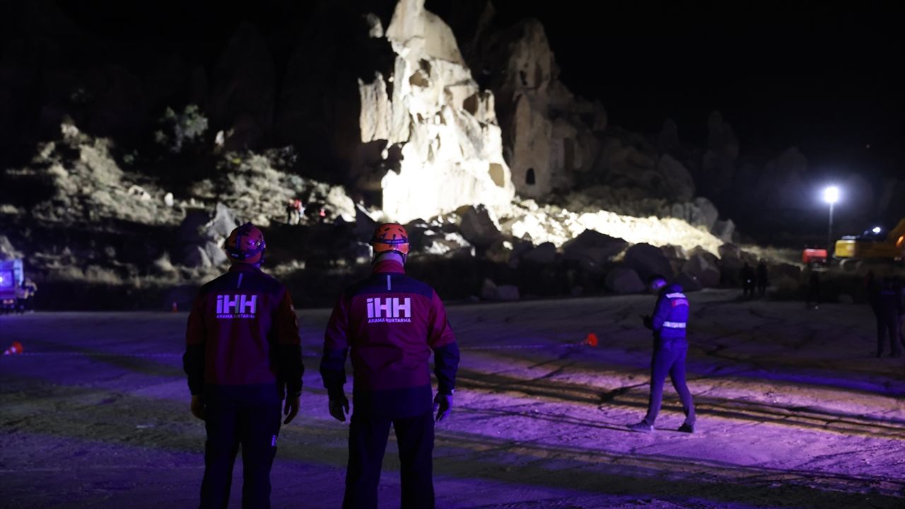 Nevşehir Göreme'deki peribacası çökmesinde 3 ölü, 5 yaralı