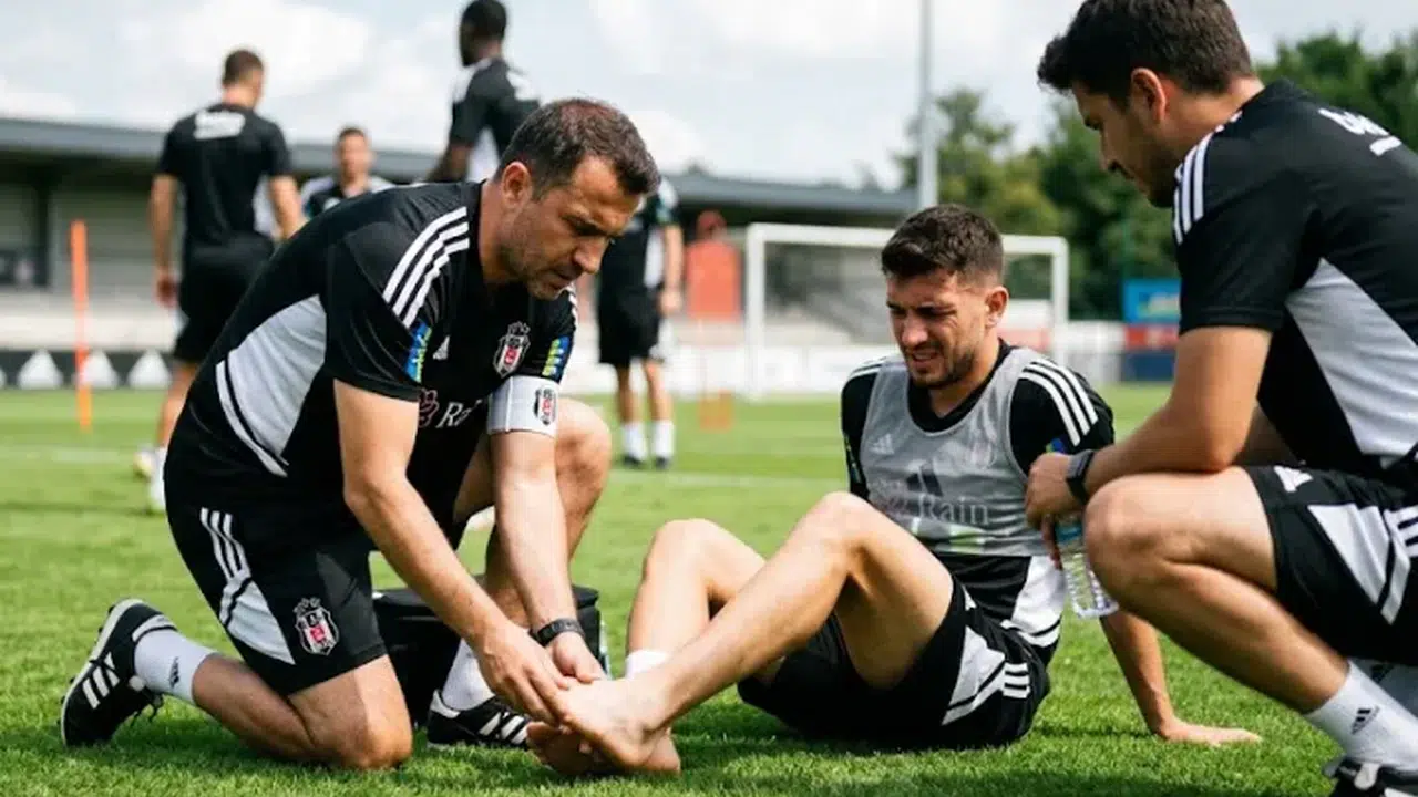 Beşiktaş sağlık heyeti üç sakat oyuncuyu Kocaelispor maçına yetiştirmeye çalışıyor