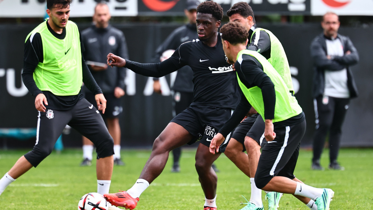 Beşiktaş, Hoffenheim maçı hazırlıklarına antrenmanla başladı
