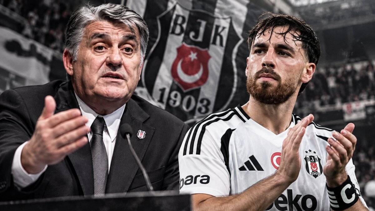 Beşiktaş Başkanı Serdal Adalı kaptan Orkun Kökçü'ye sahip çıktı