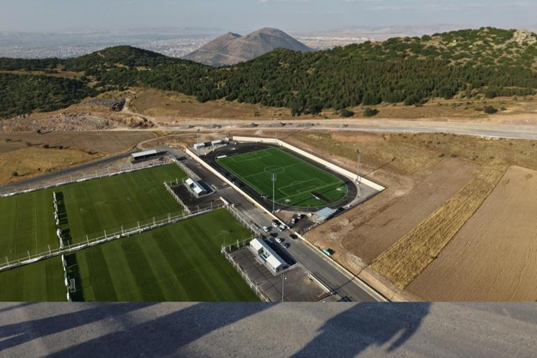Erciyes Yüksek İrtifa Kamp Merkezi'nde tartan pist dökümüne başlandı