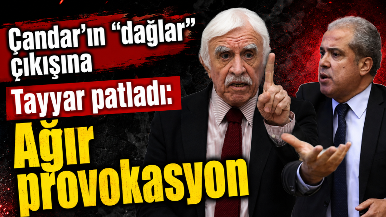 DEM Partili Çandar'ın 'dağlar sizi bekliyor' sözleri tartışma yarattı