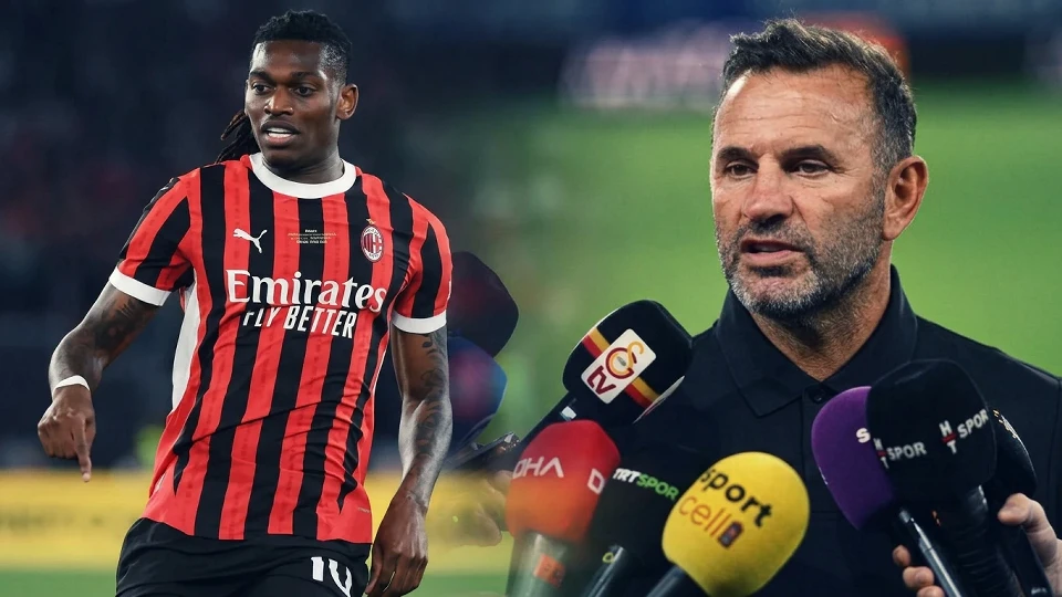 Rafael Leao, Milan'dan ayrılması halinde sadece Galatasaray'a gitmek istediğini bildirdi