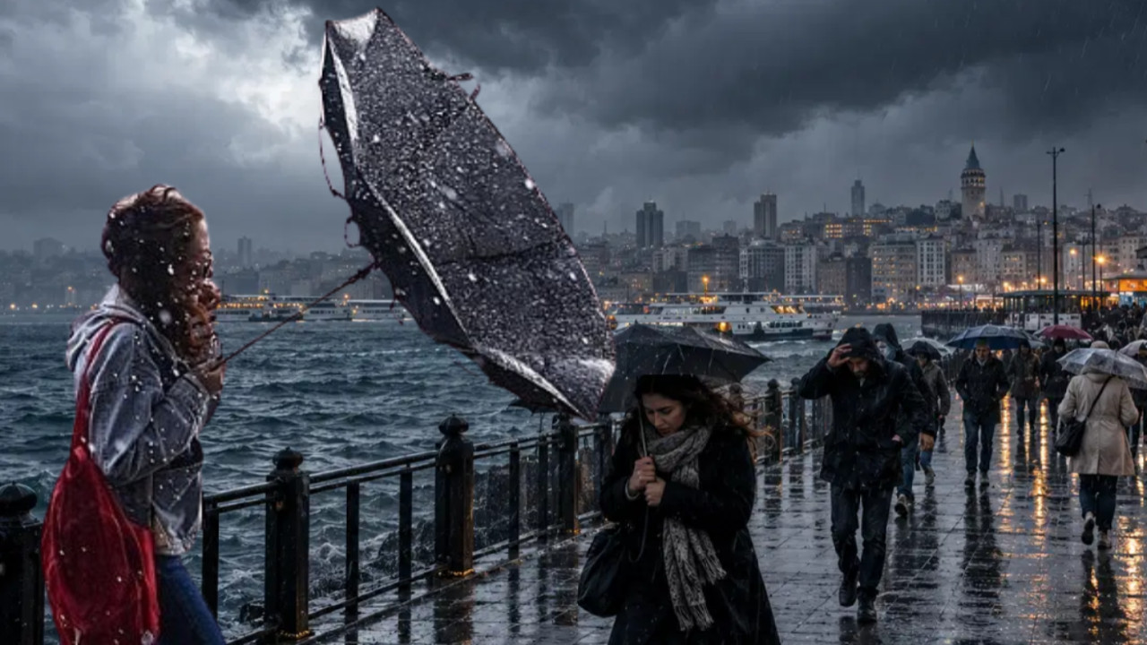 Meteoroloji'den Marmara, Ege ve Batı Akdeniz için sel ve fırtına uyarısı