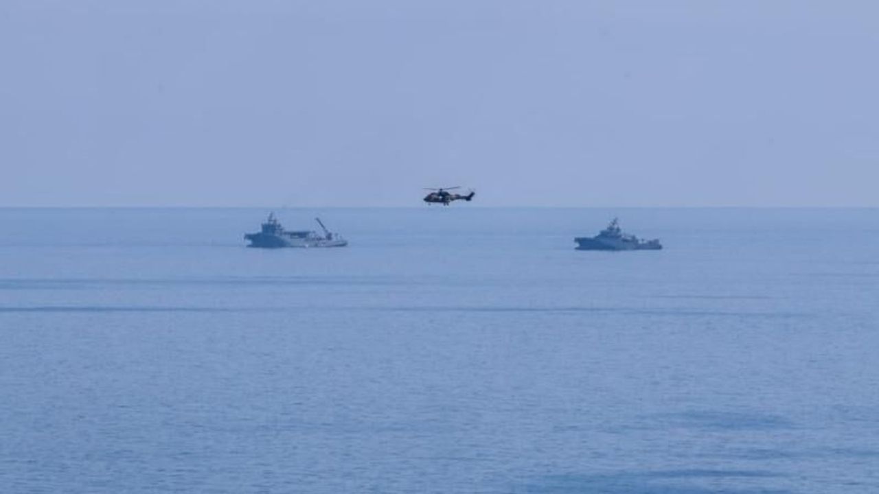 Girne açıklarında batan geminin enkazı 550 metre derinlikte tespit edildi
