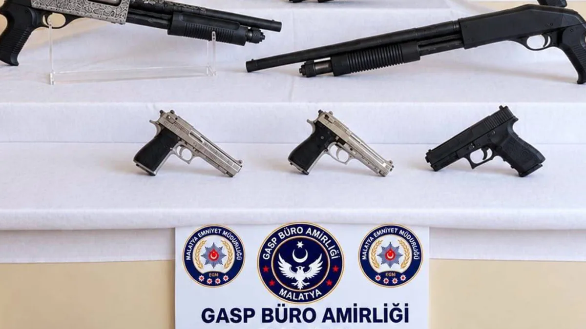 Malatya'da iş yeri kurşunlama operasyonunda 5 şüpheli tutuklandı