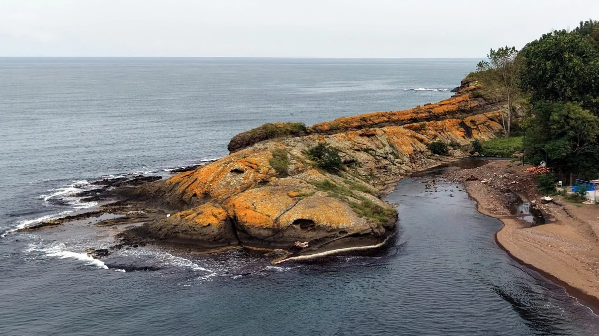 Ordu'daki Timsah Adası doğal görüntüsüyle ziyaretçi çekiyor