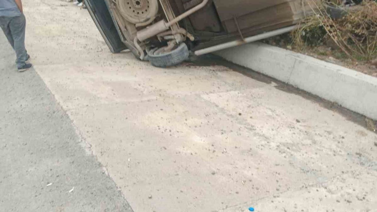 Trabzon'un Arsin ilçesinde kontrolden çıkan araç takla attı: 5 yaralı