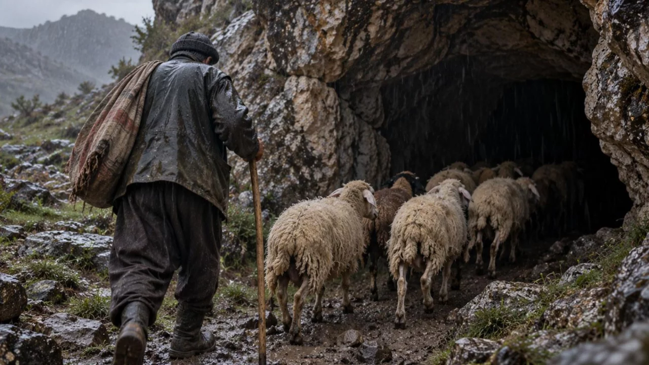 Güney Afrika'da bir çoban sığındığı mağarada 7 kilogram altın buldu