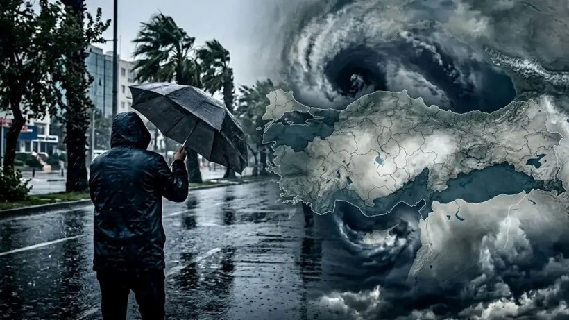 Meteoroloji'den Türkiye geneli için sağanak yağış ve sıcaklık düşüşü uyarısı