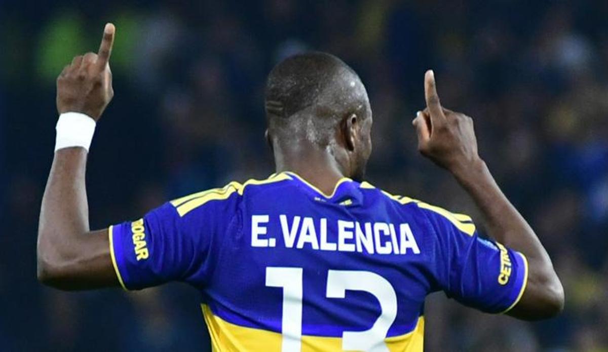 Enner Valencia hat-trick ile Boca Juniors'a geri dönüşü getirdi