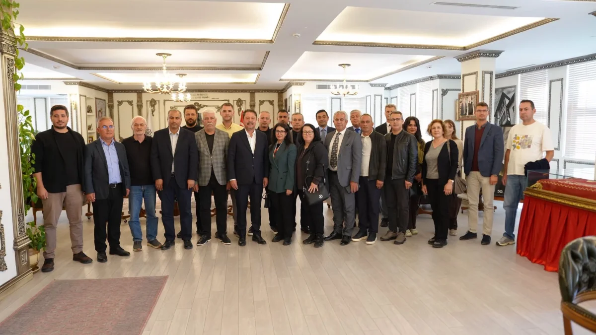 TBB Tarım ve Gıda Komisyonu üyeleri Beypazarı Belediye Başkanı ile görüştü