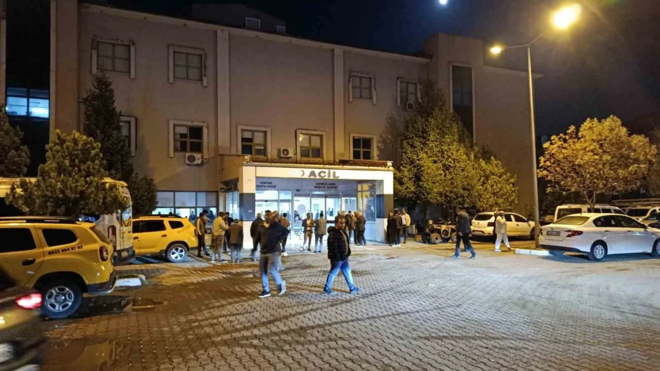 Bingöl'ün Solhan ilçesinde inşaat iskelesinden düşen işçi yaralandı