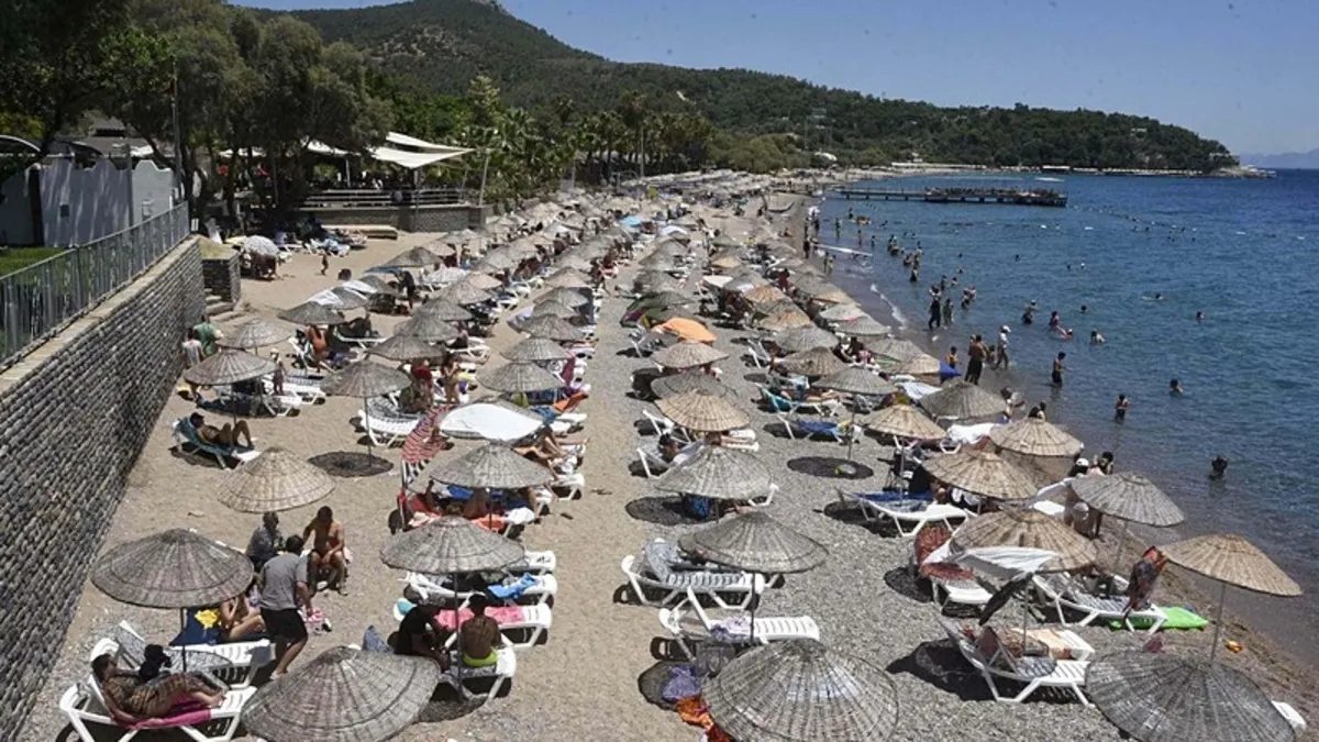 Bodrum'a yılın ilk 7 ayında 549 bin 500 yabancı turist geldi