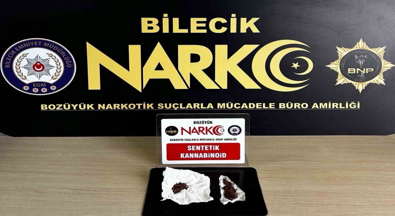 Bilecik'te uyuşturucu operasyonu: bir şüpheli yakalandı