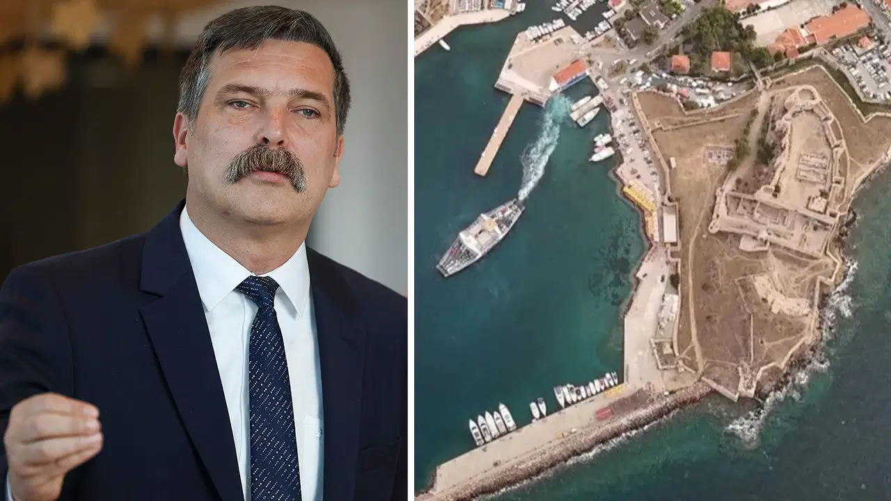 Erkan Baş Bozcaada liman projesindeki ÇED süreci eksikliğini meclise taşıdı