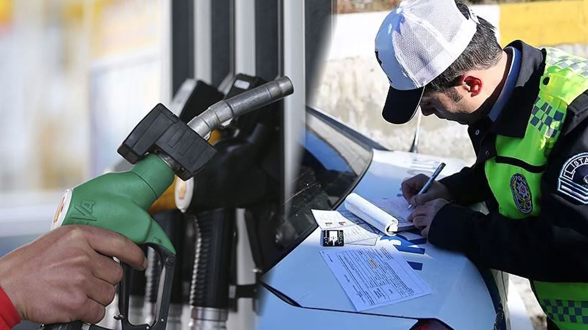 Akaryakıttaki ÖTV kaybı trafik cezası tahsilatıyla dengeleniyor